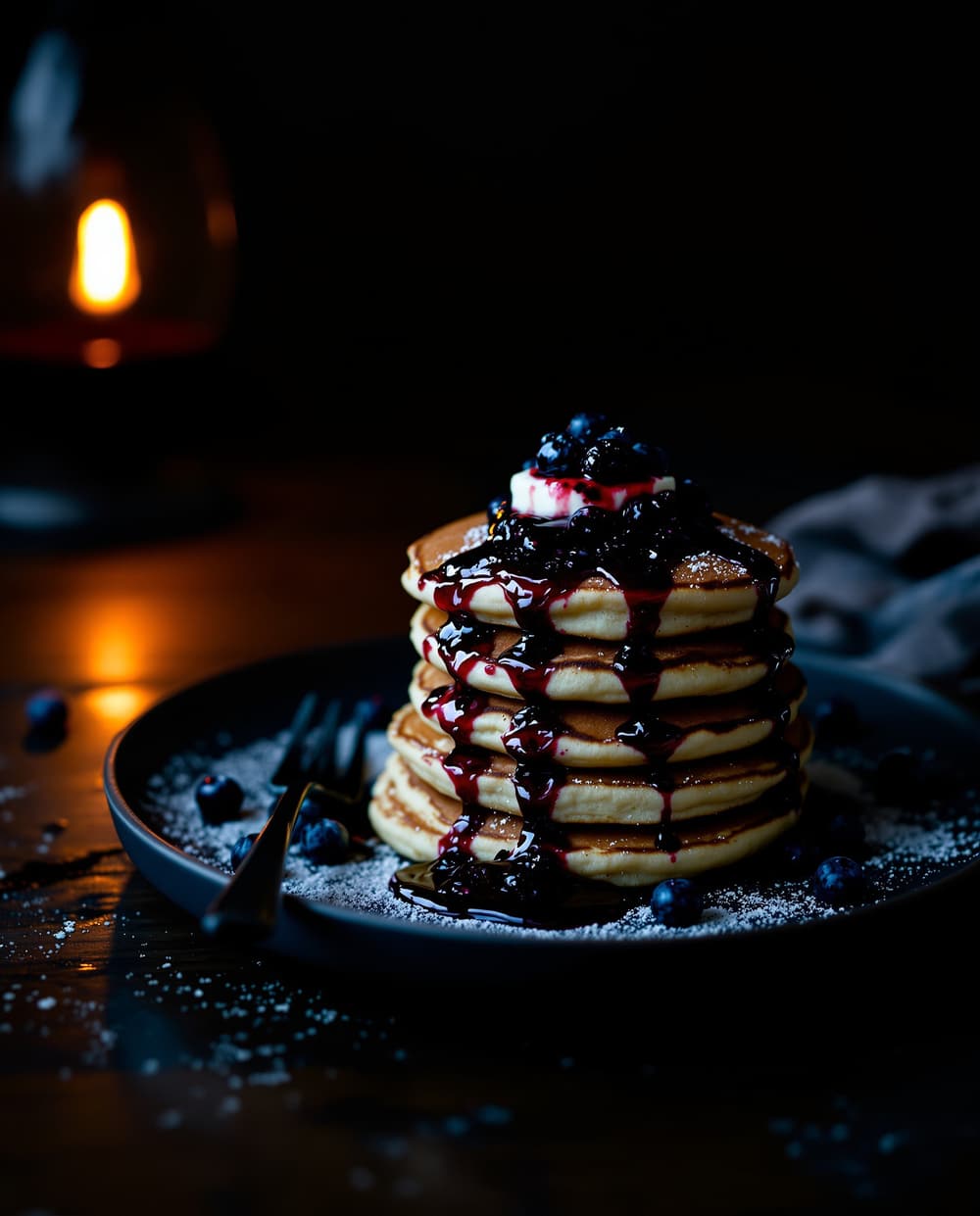 Huckleberry Pancakes